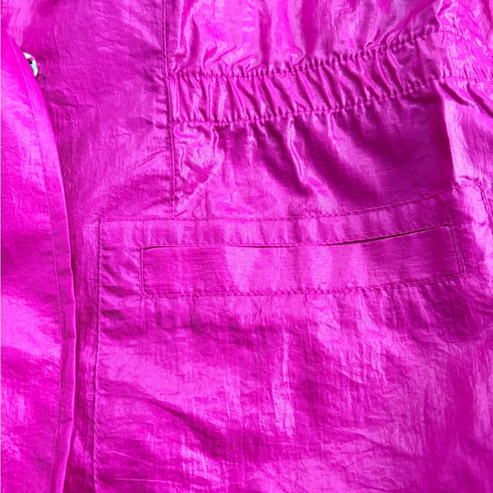 Chico’s Zenergy Hot Pink Windbreaker XS/S 90s Style - Picture 4 of 5